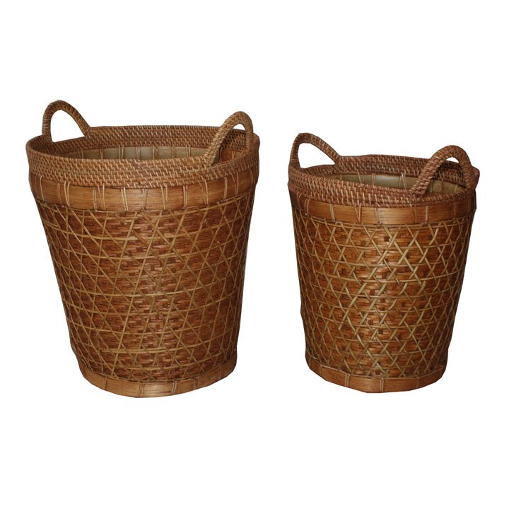DES no. 49 tong kuping bambu set of 2 pcs L- h.42x 40-30. M- h (2)